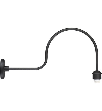 The Great Outdoors - 7973-30B-66 - Rlm 6" Outdoor Wall Sconce