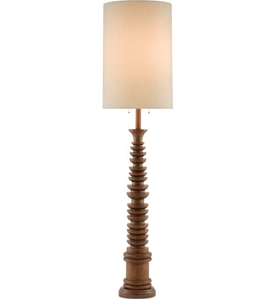 Currey & Company - Malayan 80" Floor Lamp