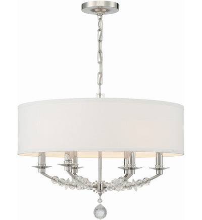 Crystorama - 8016-PN - Mirage 24" Chandelier