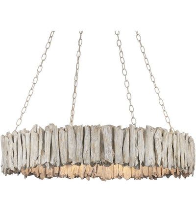 Currey & Company - 9000-1249 - Driftwood 39" Chandelier