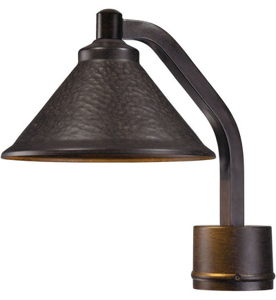 The Great Outdoors - Kirkham 11" Aspen Bronze Outdoor Post Mount