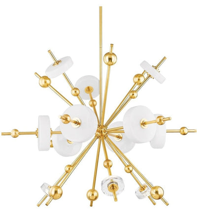 Hudson Valley - 8145-AGB - Maynard 44.5" Chandelier