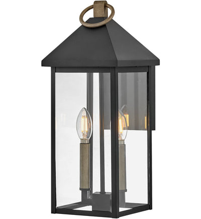 Lark - 81524BK - Rhett 17.75" Outdoor Wall Sonce