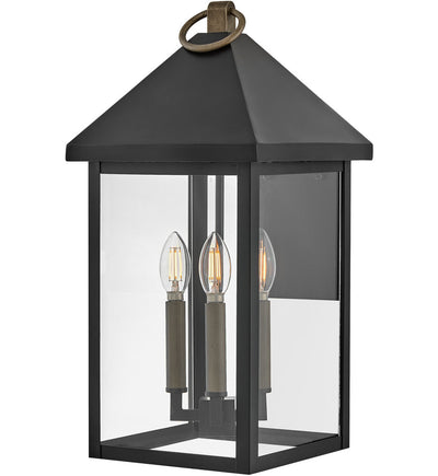 Lark - 81525BK - Rhett 19.5" Outdoor Wall Sonce