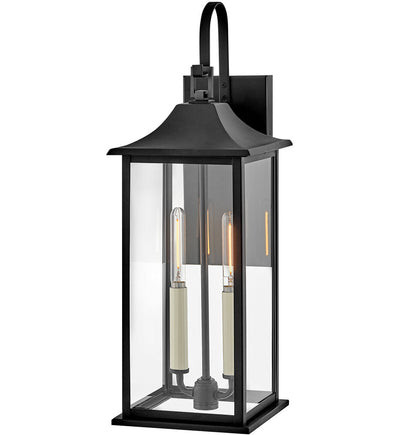 Lark - 81594BK - Nolan 21.5" Outdoor Wall Sconce