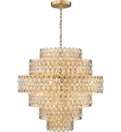 Z-Lite - 822P32-HB - Dealey 32" Chandelier
