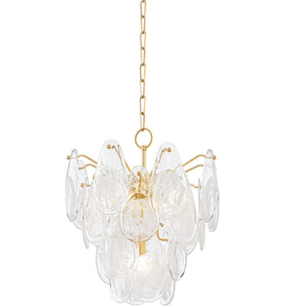 Hudson Valley - 8305-AGB - Darcia 18" Chandelier