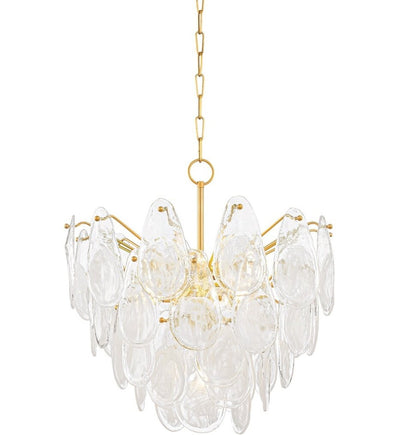 Hudson Valley - 8307-AGB - Darcia 24" Chandelier