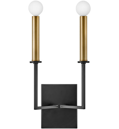 Lark - 83152BK - Lazlo 15.25" Wall Sconce
