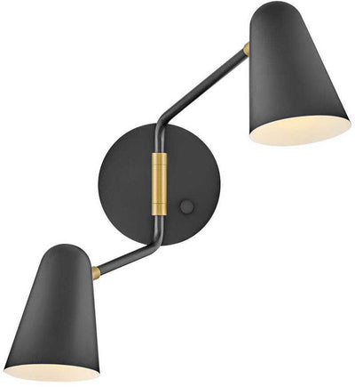 Lark - 83542BK - Birdie 22.75" Wall Sconce