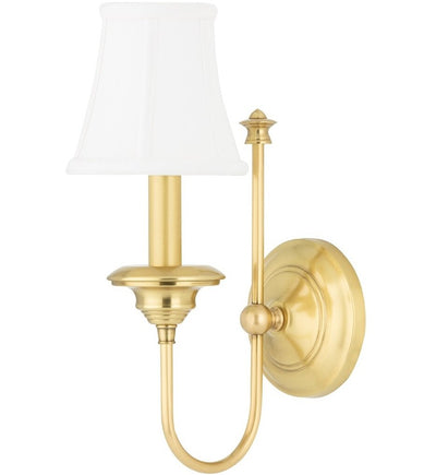 Hudson Valley - 8711-AGB - Yorktown 14" Wall Sconce
