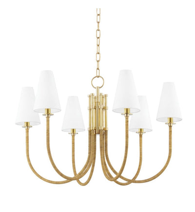 Hudson Valley - 8732-AGB - Ripley 31.75" Chandelier