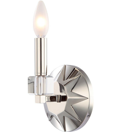 Crystorama - 8851-PN - Carson 7.5" Wall Sconce