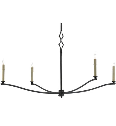 Currey & Company - 9000-0176 - Knole 49" Chandelier