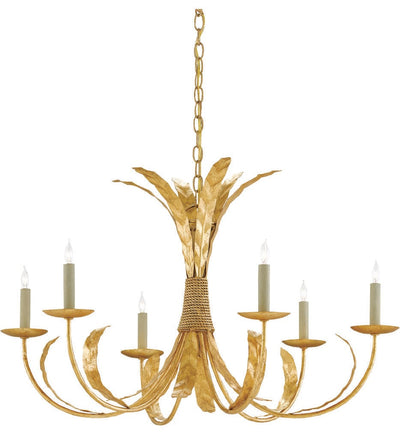 Currey & Company - 9000-0186 - Bette 33" Chandelier