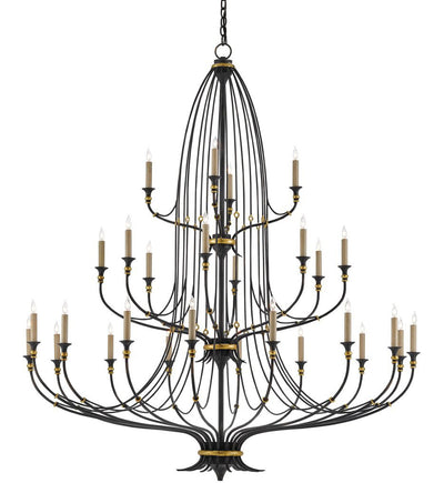 Currey & Company - 9000-0213 - Folgate 56.5" Chandelier