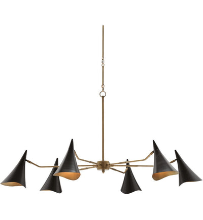 Currey & Company - 9000-0311 - Library 62" Chandelier
