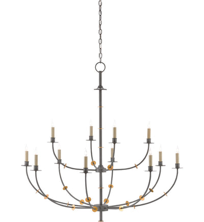 Currey & Company - 9000-0331 - Balladier 45.5" Chandelier