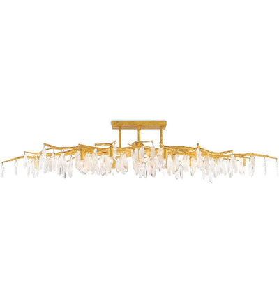 Currey & Company - 9000-0423 - Forest 60" Semi-Flush
