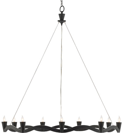 Currey & Company - Serpentina 37" Chandelier