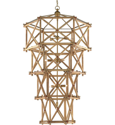 Currey & Company - 9000-0554 - Kingali 34" Chandelier