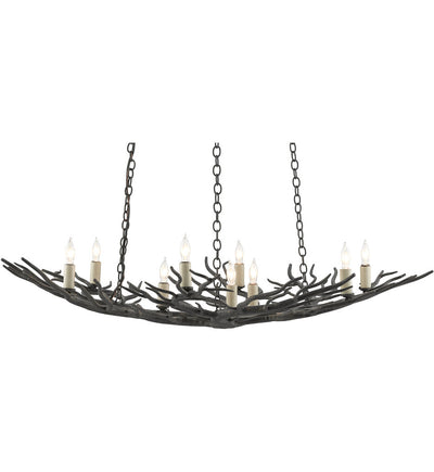Currey & Company - 9000-0555 - Rainforest 34.5" Chandelier