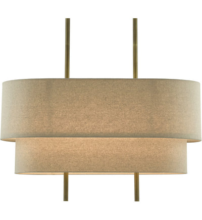 Currey & Company - 9000-0620 - Combermere 42" Chandelier
