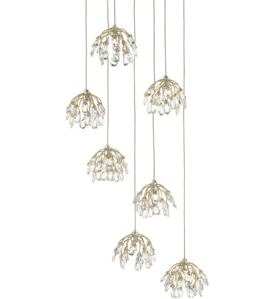 Currey & Company - 9000-0669 - Crystal Bud 13" Pendant