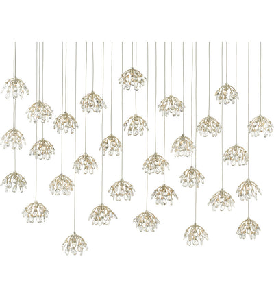 Currey & Company - 9000-0672 - Crystal Bud 54" Pendant
