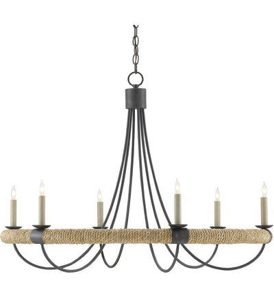 Currey & Company - 9000-0754 - Shipwright 38.5" Chandelier