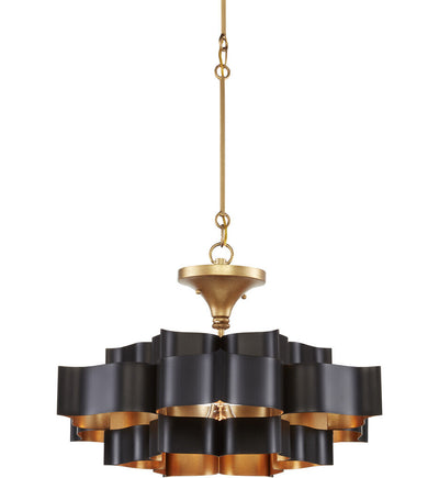 Currey & Company - Grand Lotus 20.25" Chandelier
