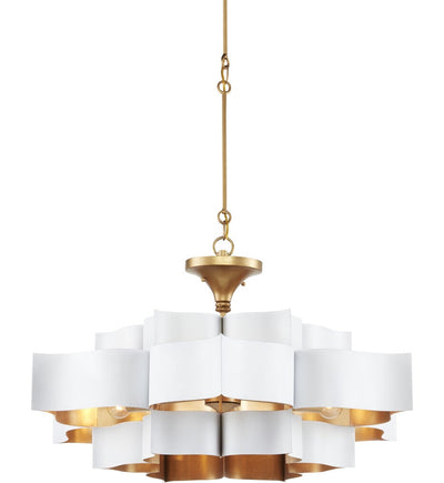 Currey & Company - 9000-0857 - Grand Lotus 30" Chandelier