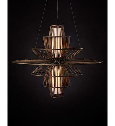 Currey & Company - 9000-0964 - Benjiro 42" Chandelier