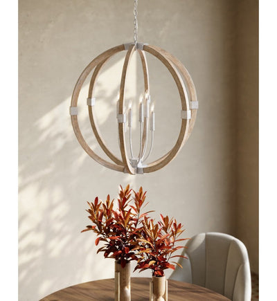 Currey & Company - Bastian 31" Chandelier