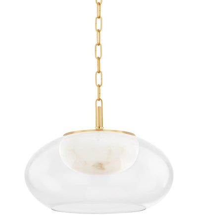 Hudson Valley - 9017-AGB - Moore 17" Pendant