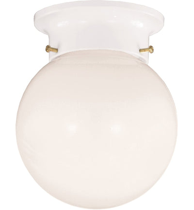 Savoy House - 6-904-5-WHT - Flush Mount 5" Flush Mount
