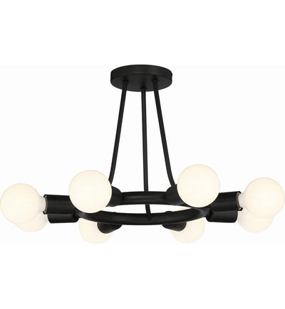 Crystorama - Dakota 15" Semi Flush