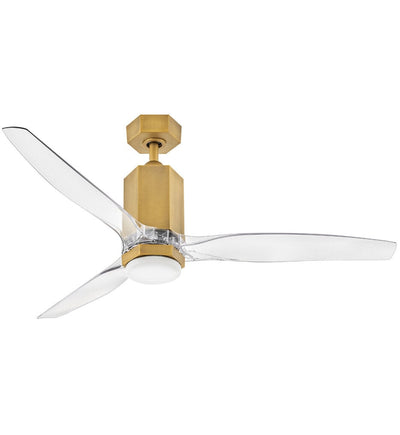 Hinkley Lighting - 905852FHB-LDDK - Facet 52" Ceiling Fan