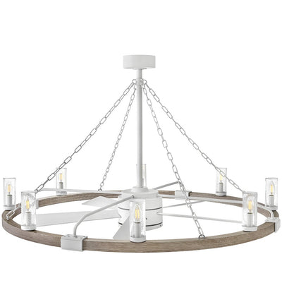 Hinkley Lighting - 906144FMW-LWD - Sawyer 52" LED Smart Fandelier