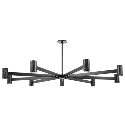 Hudson Valley - 9164-BBR - Predock 64" Chandelier