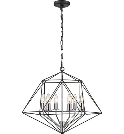 Z-Lite - 918-22MB-CH - Geo 22.25" Chandelier