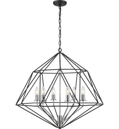 Z-Lite - 918-30MB-CH - Geo 30" Chandelier