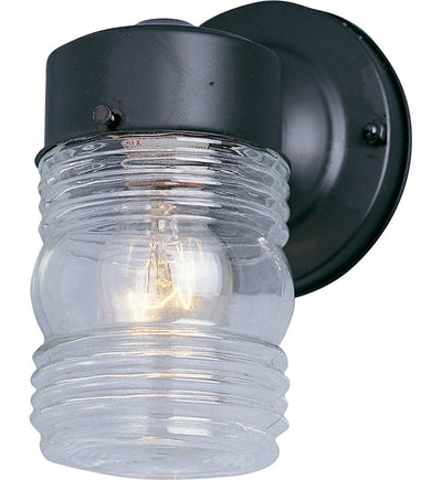 Maxim Lighting - 92001CLBK - Side Door 8" Outdoor Wall Sconce