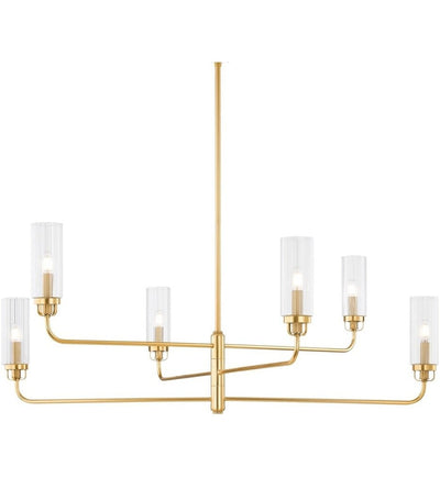 Hudson Valley - 9306-AGB - Halifax 48" Chandelier