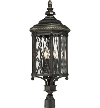 The Great Outdoors - 9326-585 - Bexley Manor 4 Light Outdoor Post Mount