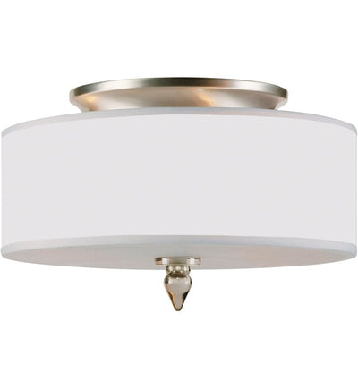 Crystorama - 9503-SN - Luxo 14" Flush Mount