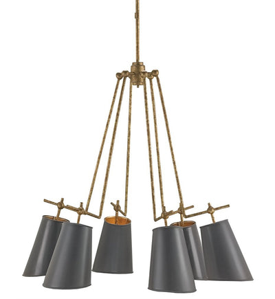 Currey & Company - 9503 - Jean-Louis 30" Chandelier
