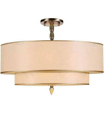 Crystorama - 9507-AB_CEILING - Luxo 26" Semi Flush