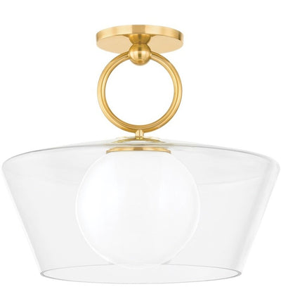 Hudson Valley - 9517-AGB - Elmsford 16" Pendant