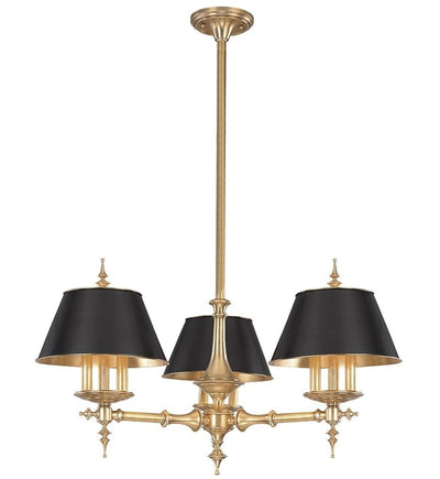 Hudson Valley - 9523-AGB - Cheshire 36" Chandelier